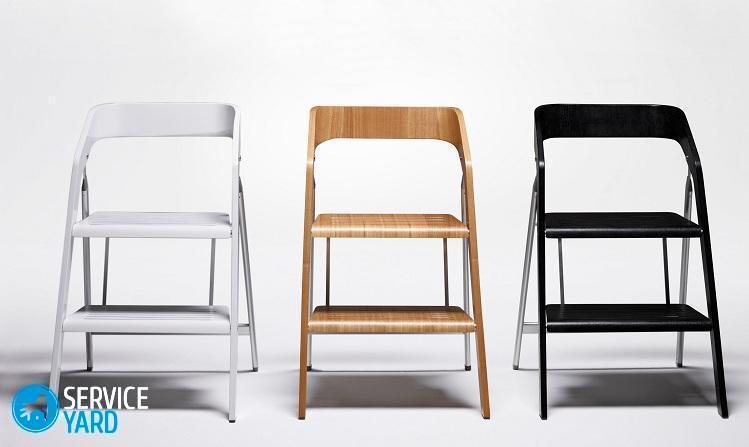 Стул-стремянка своими руками — чертежи