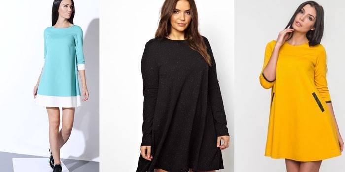 Сукня-трапеція: новинки 2019 року