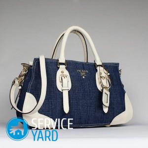 Сумка из джинсов своими руками