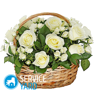 Свадебная корзина своими руками