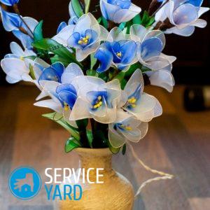 Светильники из капрона своими руками — мастер-класс