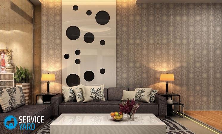 Светлая мебель — какие обои выбрать?