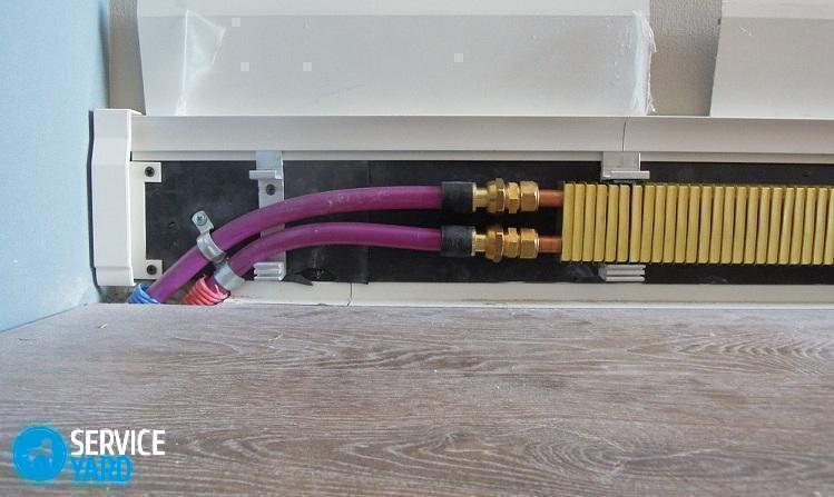 Теплый плинтус водяной своими руками