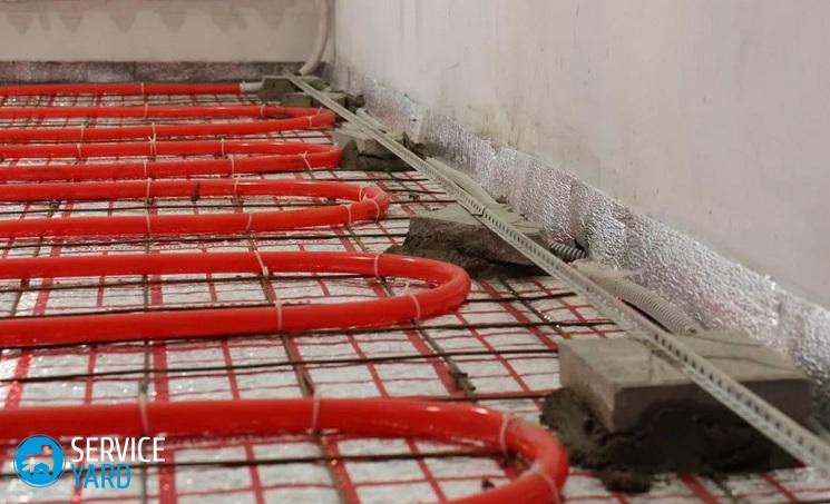 Теплый пол от центрального отопления в квартире