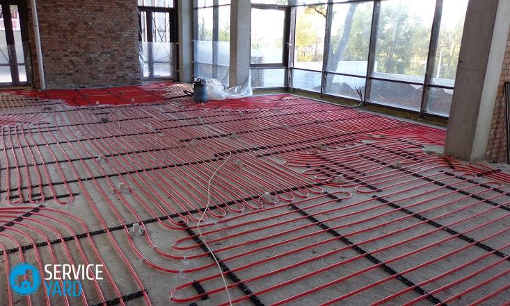 Теплый пол от центрального отопления в квартире