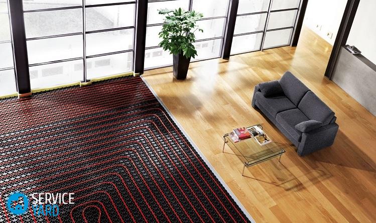 Теплый пол в частном доме своими руками водяной