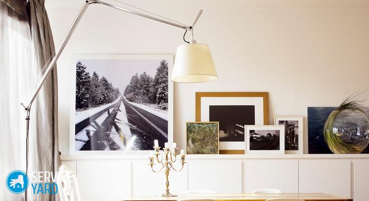 Торшер своими руками напольный