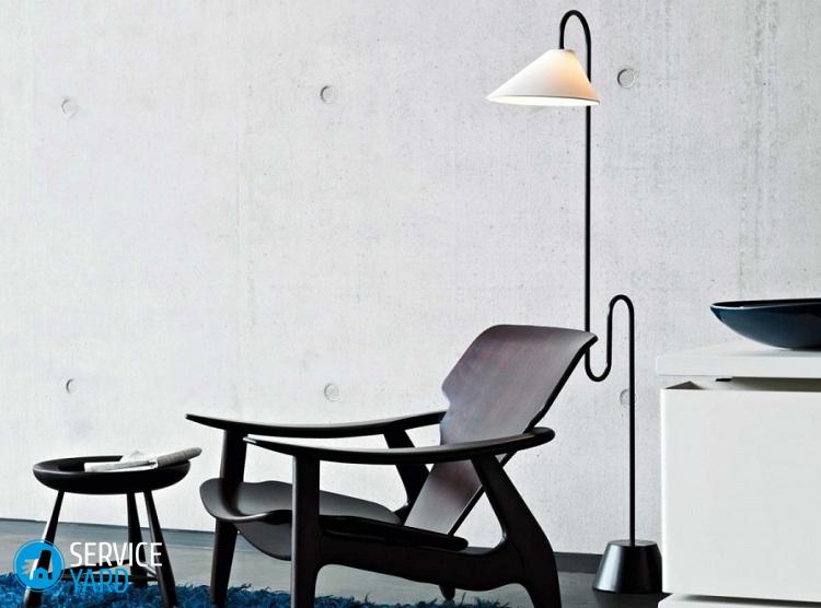 Торшер своими руками напольный