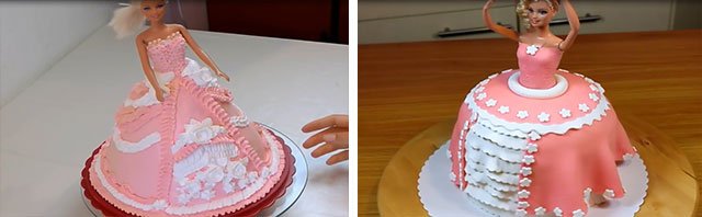 Торт «Лялька» з мастики або крему | Барбі, Вінкс, Монстер хай, Фея