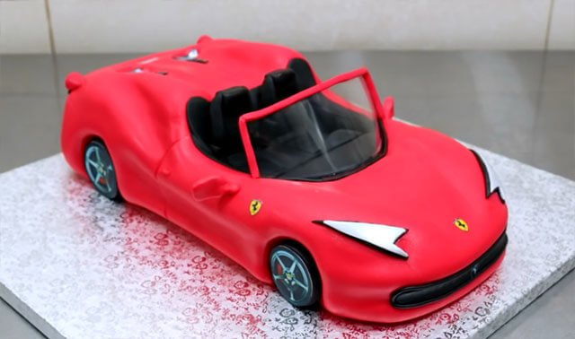 Торт «Машина» майстер клас покроково | Фото і Відео