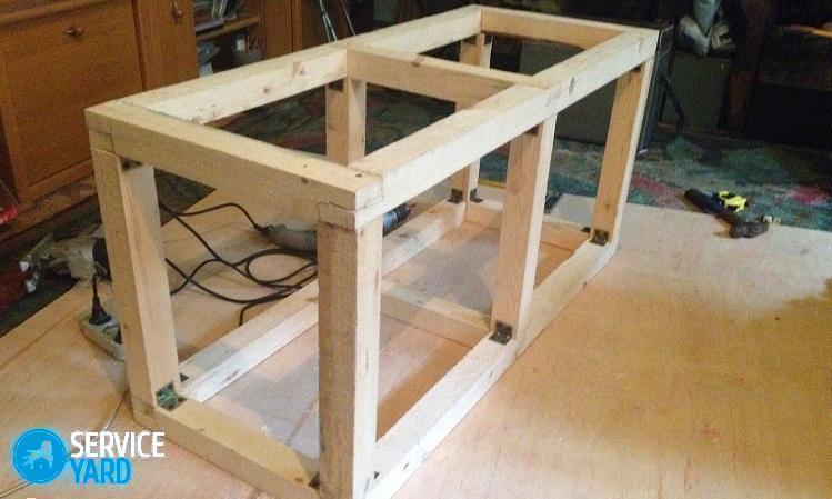 Тумба под аквариум своими руками