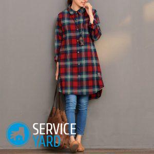 Туника с цельнокроеным рукавом — выкройка