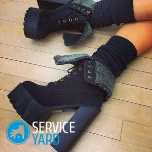 Уход за кожаной обувью зимой