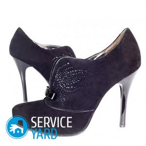 Уход за обувью из велюра