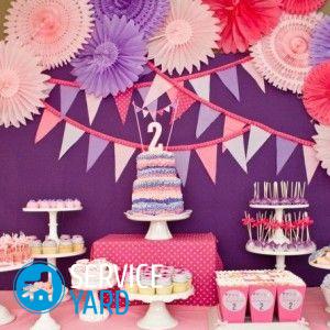 Украсить комнату на день рождения своими руками