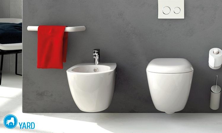 Унитаз со встроенным бачком в стену