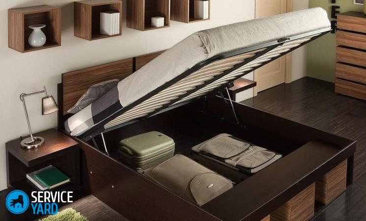 Установка газлифтов на мебель