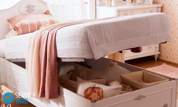 Установка газового лифта на кровать