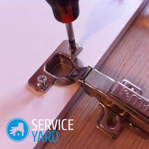 Установка мебельных петель