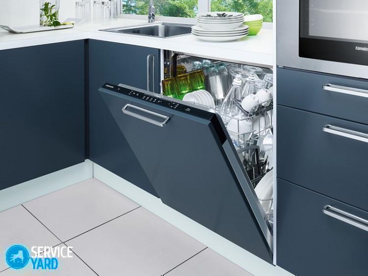 Установка посудомоечной машины на кухне под столешницу