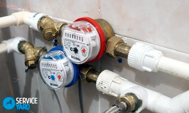 Установка счетчика воды в частном доме