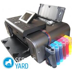 Установка СНПЧ на принтер