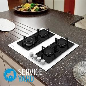 Установка варочной панели