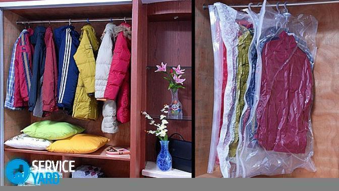 Вакуумные пакеты для хранения вещей