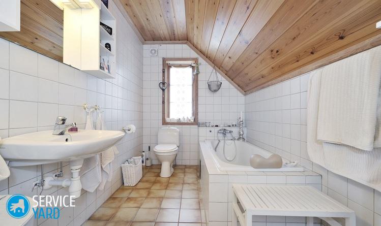 Ванная комната в частном доме