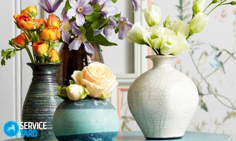 Вазы своими руками — красиво и легко