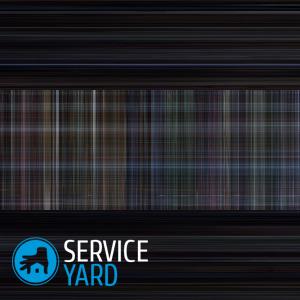 Вертикальные полосы на ЖК телевизоре