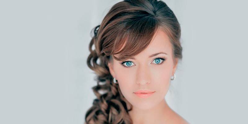 Весільні зачіски на довге волосся для нареченої, фото