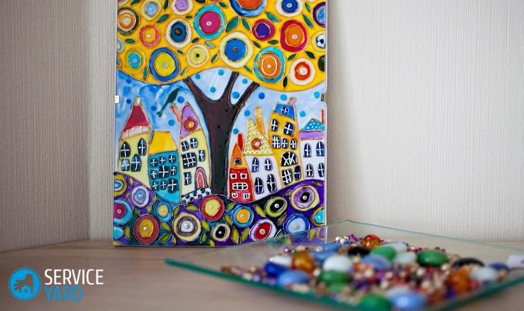 Витражи на стекле своими руками