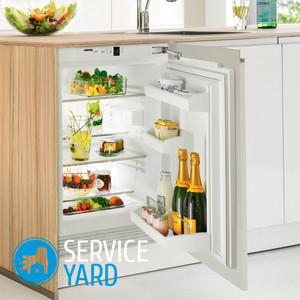 Встроенный холодильник в кухонный гарнитур