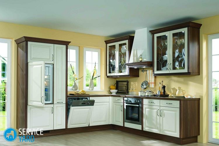 Встроенный холодильник в кухонный гарнитур