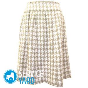 Выкройка юбки-четырехклинки