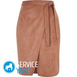 Выкройка юбки-тюльпан