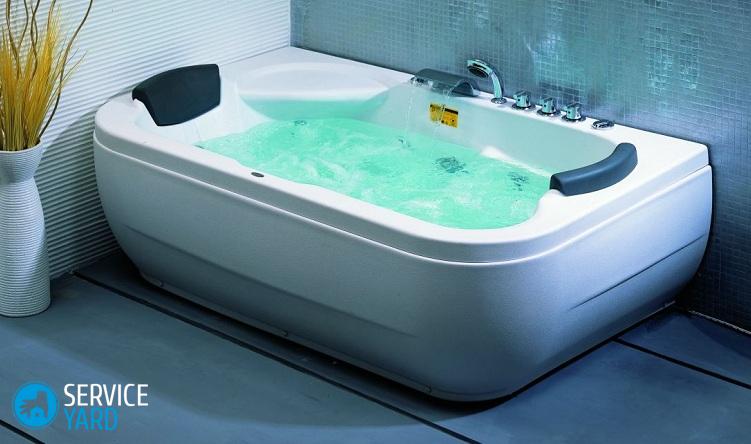 Высота установки смесителя над ванной