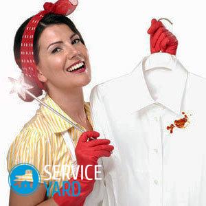 Вывести пятна крови с одежды