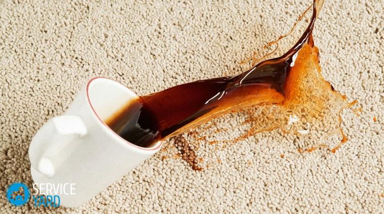 Вывести пятно содой