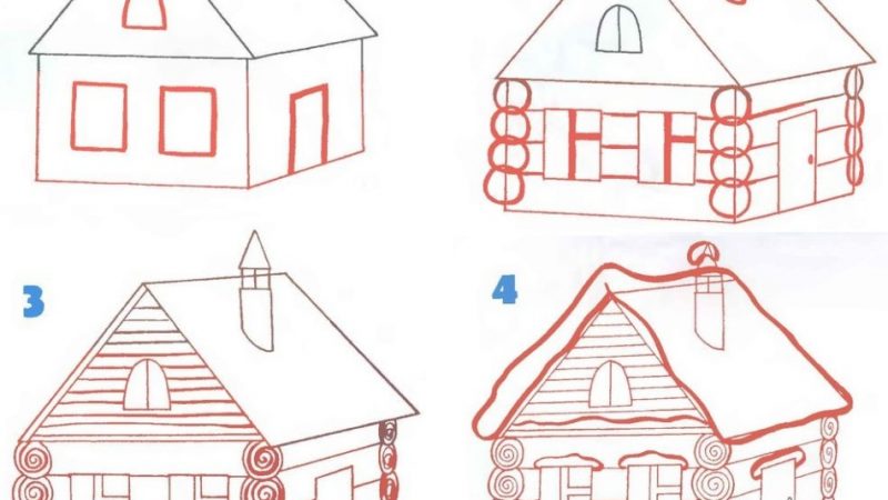 Як намалювати малюнок на тему зима легко і просто? Як намалювати будиночок взимку, зимовий пейзаж, дітвору, тварин олівцем і фарбами?