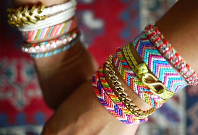 Як робити фенечки з муліне своїми руками з різними візерунками