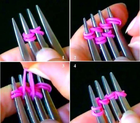 Як самостійно сплести браслет з гумок