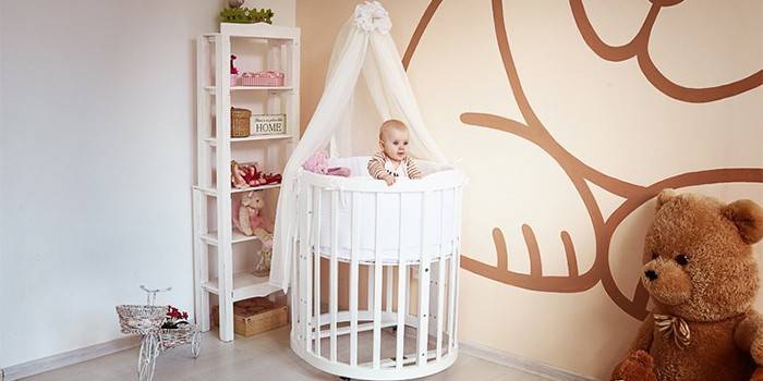 Як вибрати дитяче ліжечко для малюків — огляд кращих моделей з описом, характеристиками і цінами