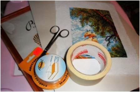Як зробити рамку для картини або вишивки (паспарту) своїми руками, покрокові фото Як зробити рамку для картини або вишивки (паспарту) своїми руками, покрокові фото