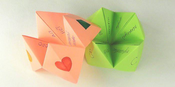 Як зробити ворожку з паперу