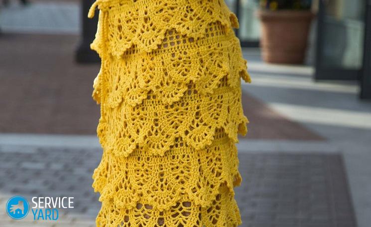 Юбка с оборками своими руками