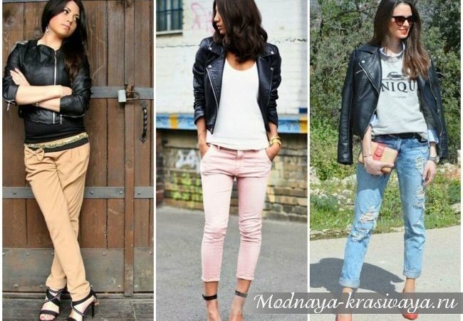 З чим носити шкіряну куртку? 60 фото-образів у різних стилях