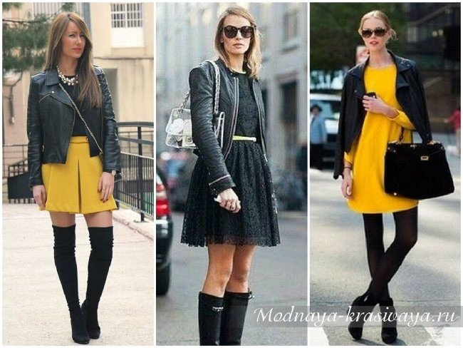 З чим носити шкіряну куртку? 60 фото-образів у різних стилях