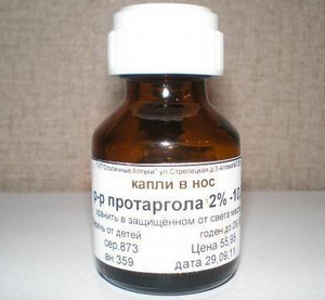 З якого віку можна приймати Протаргол?